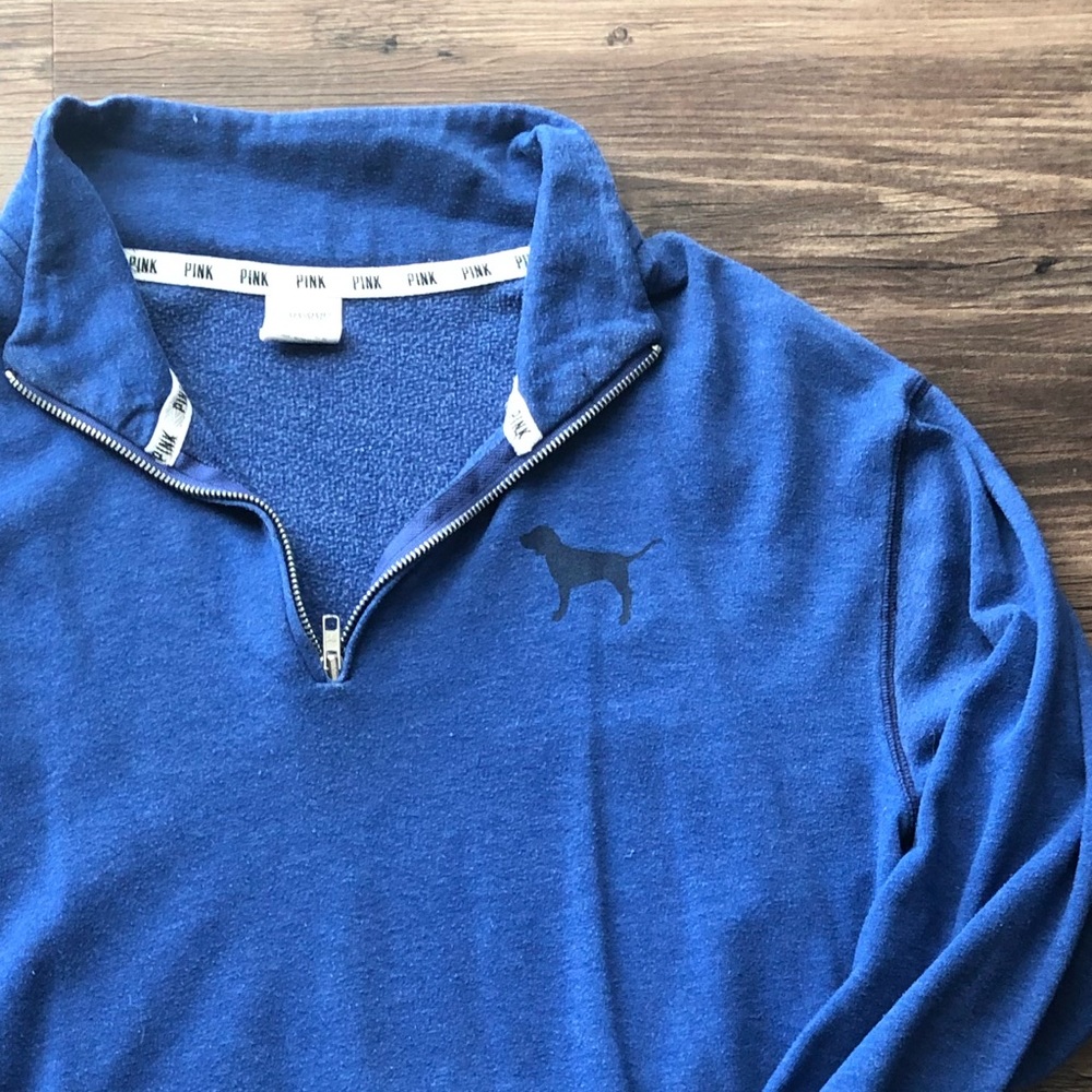 VS PINK 1/4 Zip Sweatshirt